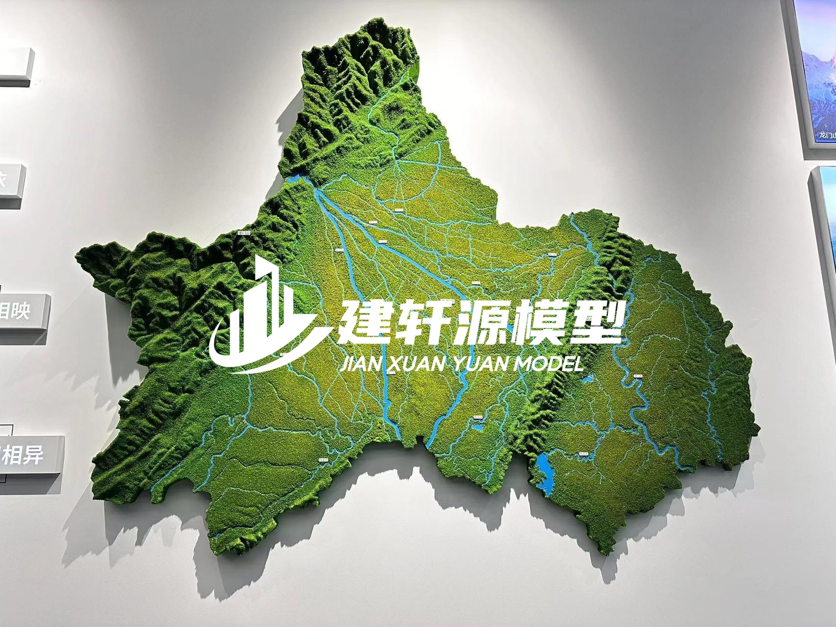 芝罘地形沙盘壁挂厂家